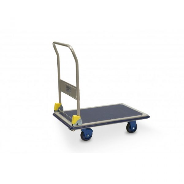 chariot pliable 4 roues caoutchouc